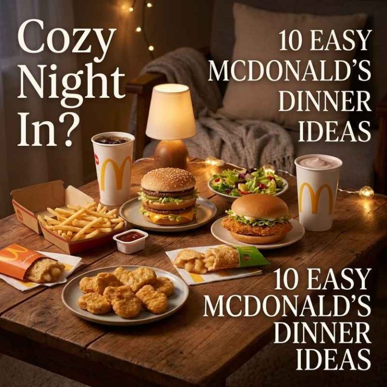 McDonald’s for Dinner