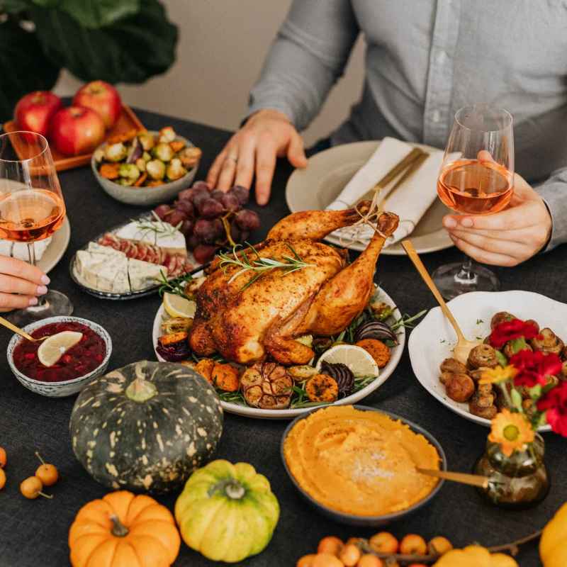 Classic Roast Turkey with Herb Butter