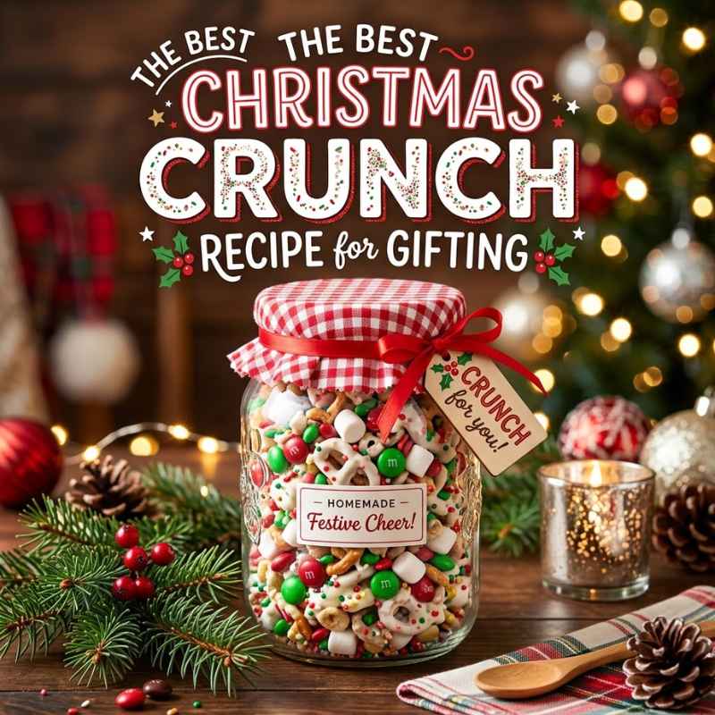 The Best Christmas Crunch Recipe for Gifting