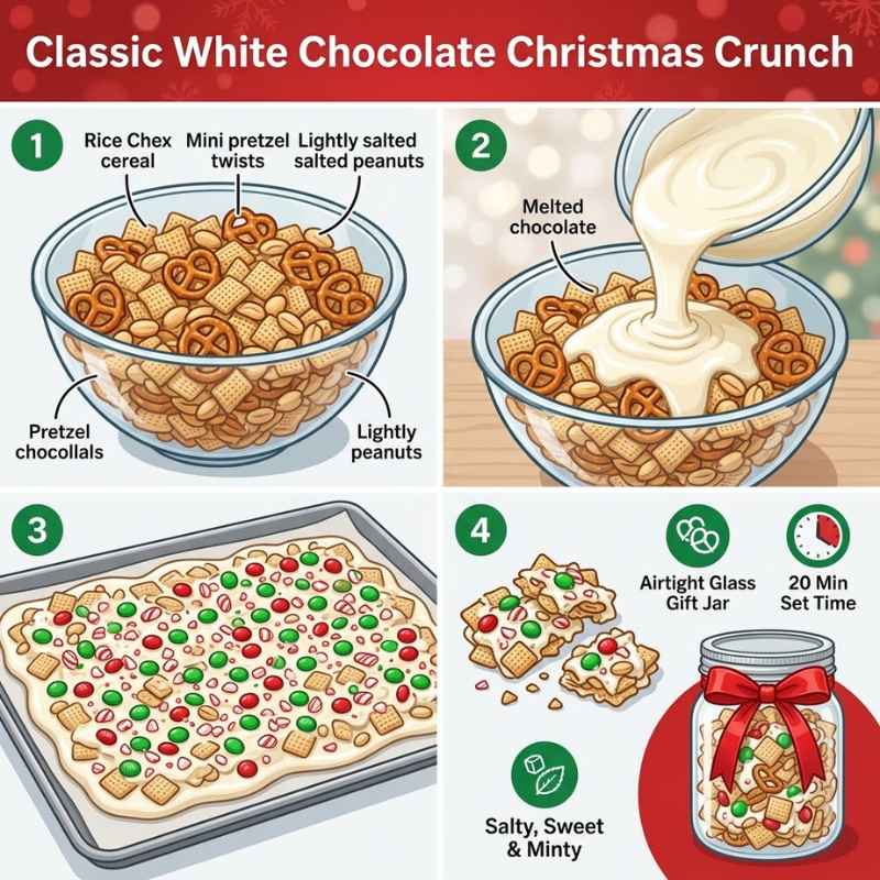 The Classic White Chocolate Christmas Crunch Base