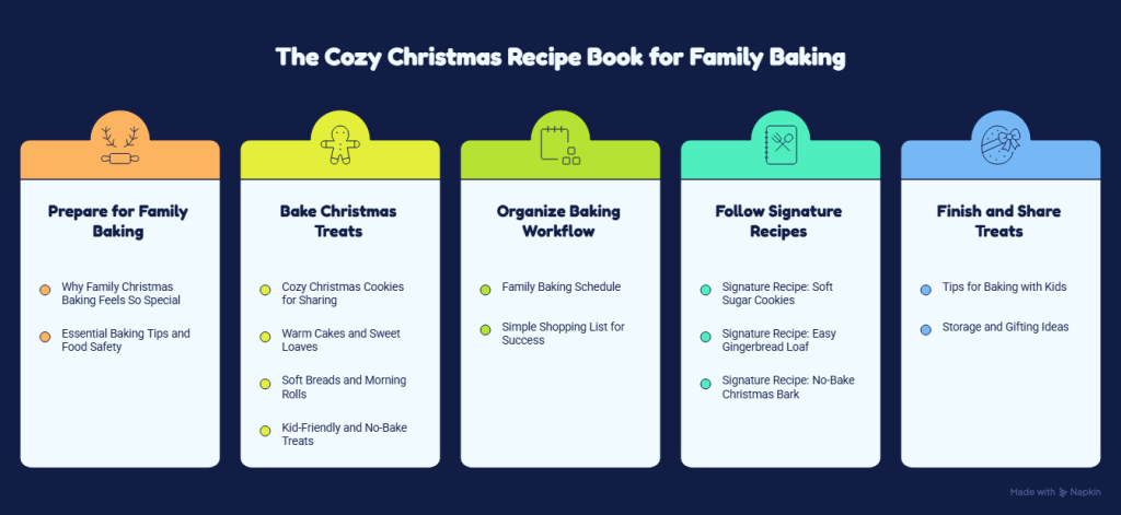 The Cozy Christmas Recipe Book for Family Baking