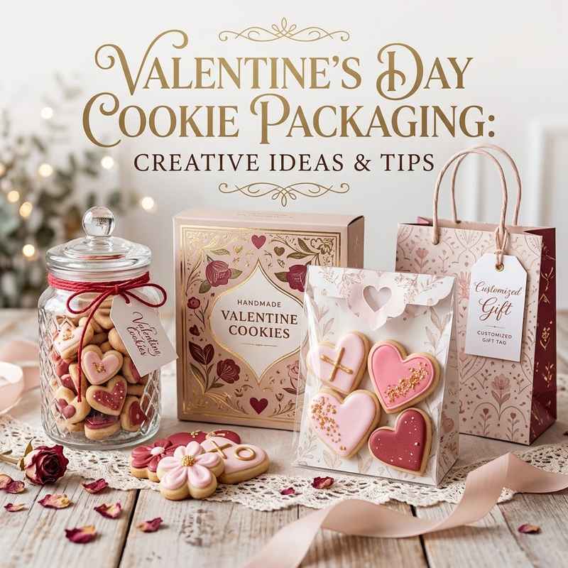 Valentine's Day Cookie Packaging