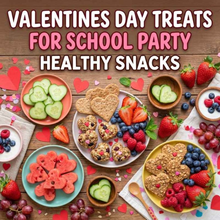 Valentines Day Treats For School Party Healthy Snacks