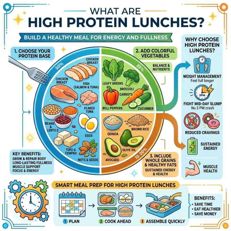 What Are High Protein Lunches?