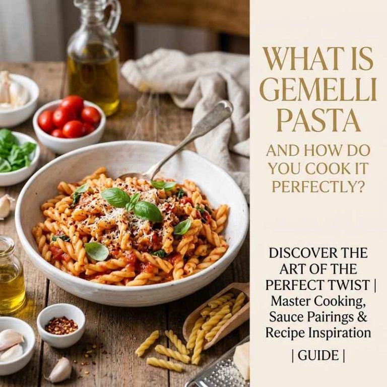 What Is Gemelli Pasta and How Do You Cook It Perfectly_