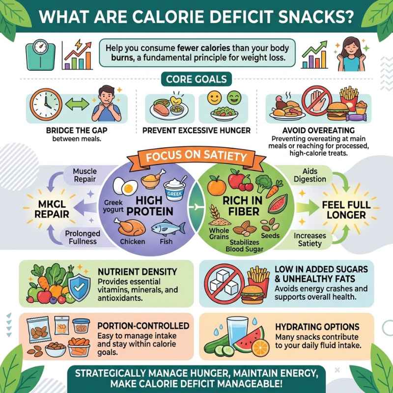 What Are Calorie Deficit Snacks