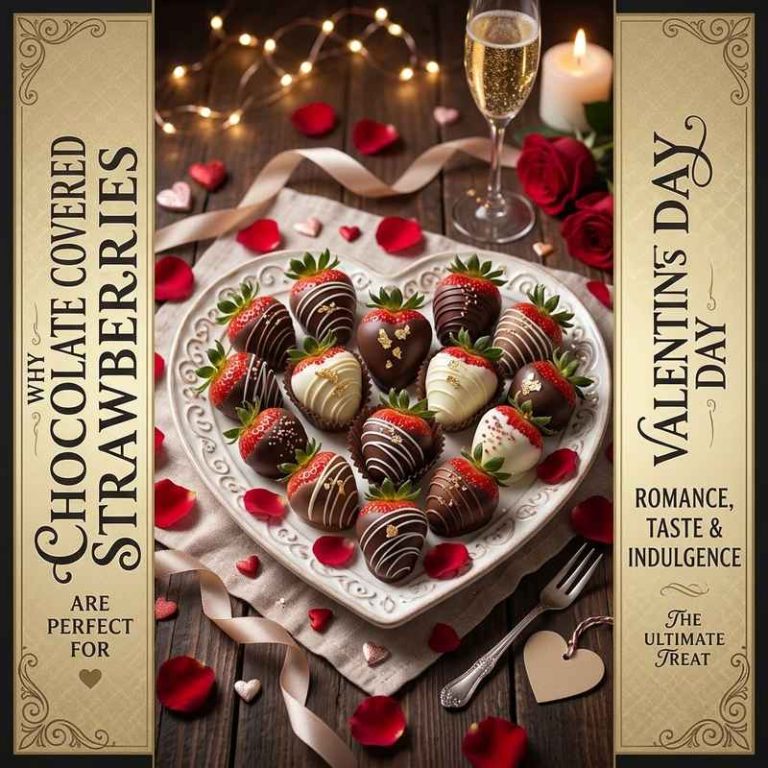 Why Chocolate Covered Strawberries Are Perfect for Valentine’s Day