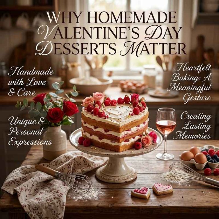 Why Homemade Valentine’s Day Desserts Matter