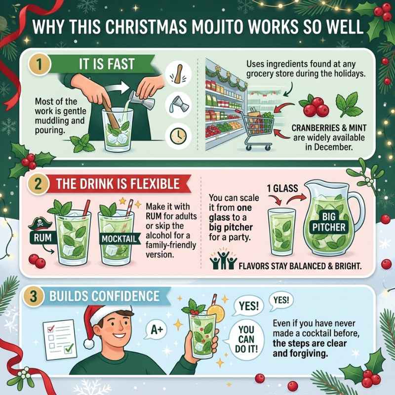 Why This Christmas Mojito Works So Well