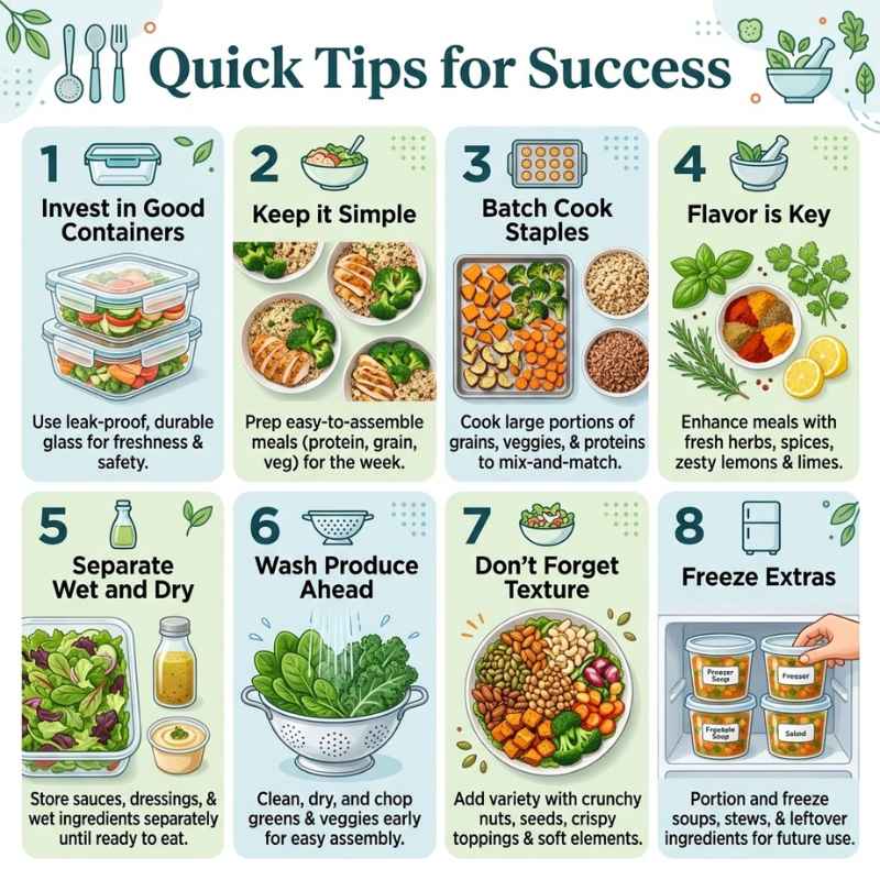 healthy meal prep journey